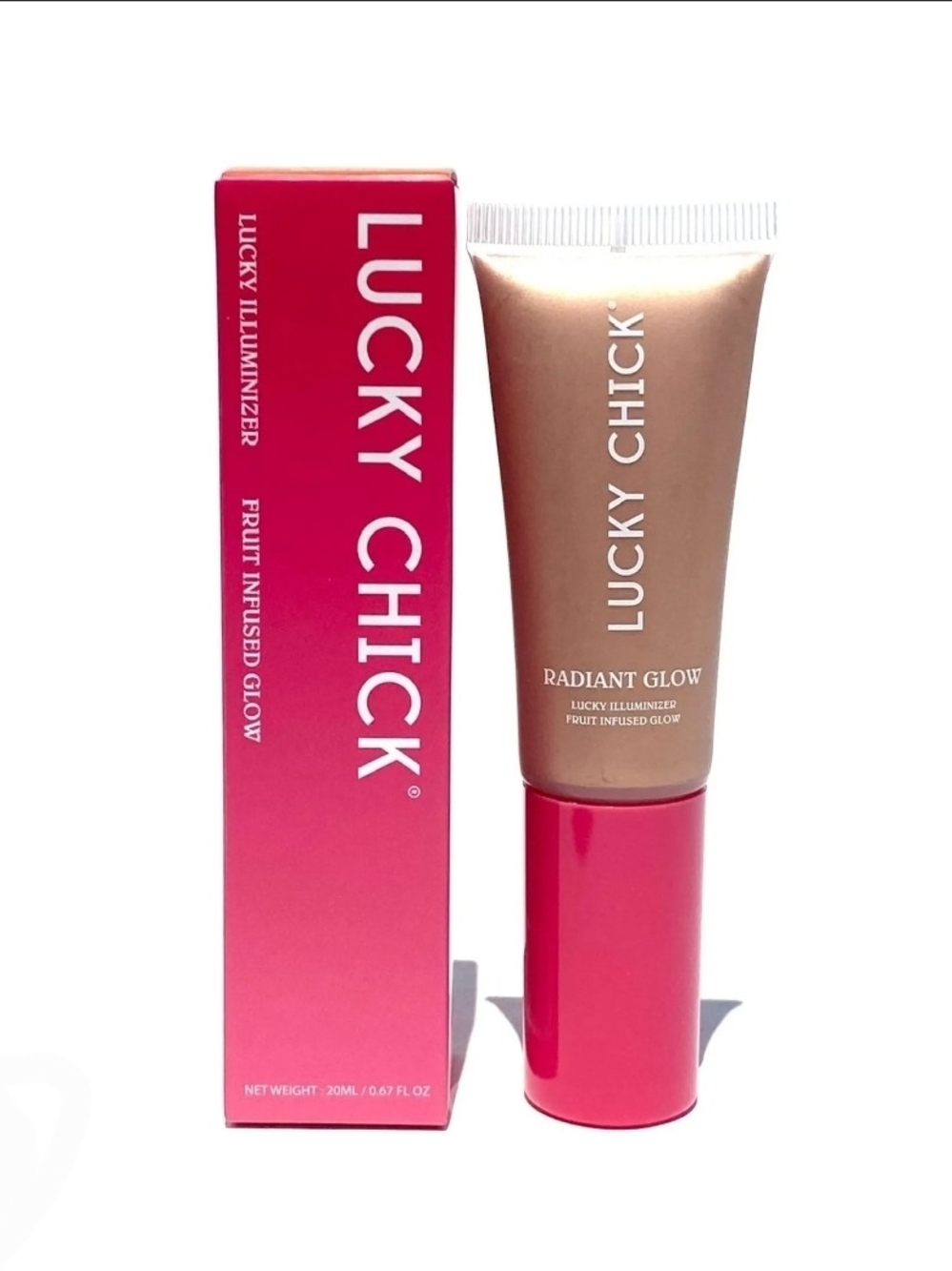 Lucky Chick Lucky Illuminizer Fruit Infused Glow - Radiant Glow 0.67fl Oz BNIB